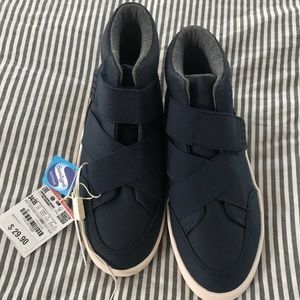 Boys Zara Edgy Hightop Sneaker!